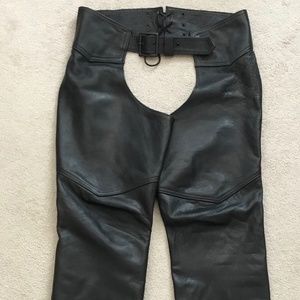 Women’s leather chaps size large